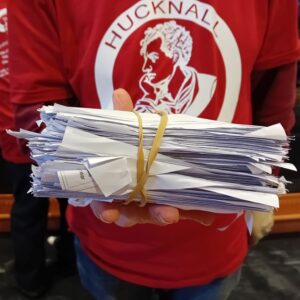 Hucknall Beer Festival - Spyke Golding Challenge 1 HBF Votes