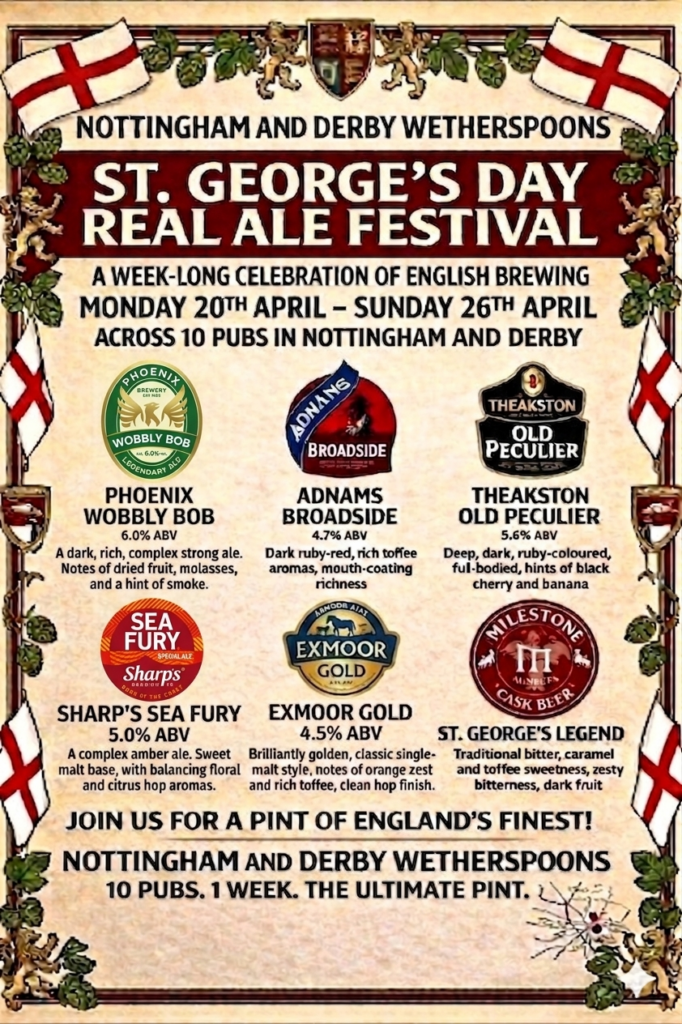 St Georges day poster